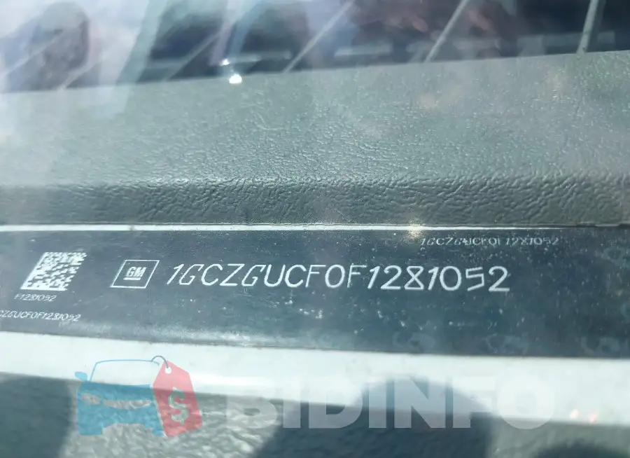 1GCZGUCF0F1281052 Photo# 8