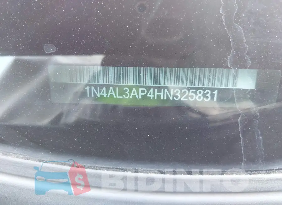 1N4AL3AP4HN325831 Photo# 9