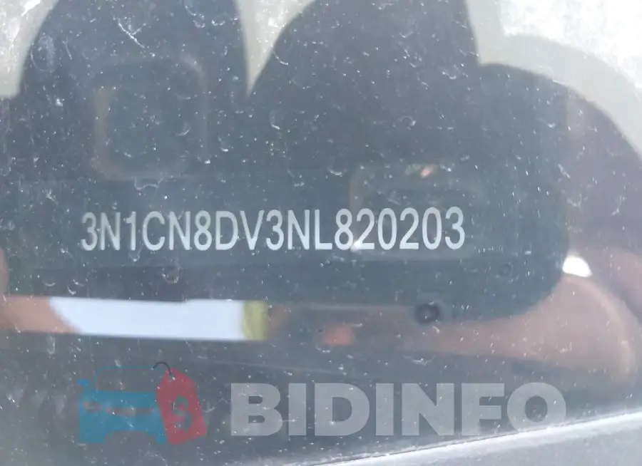 3N1CN8DV3NL820203 Photo# 9