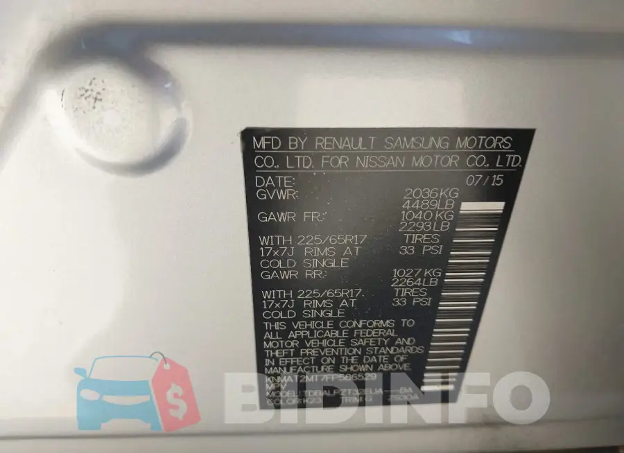 KNMAT2MT7FP586529 Photo# 9