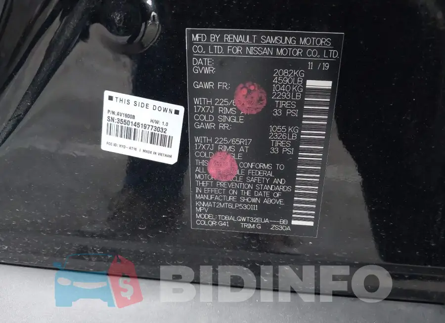 KNMAT2MT6LP530111 Photo# 9