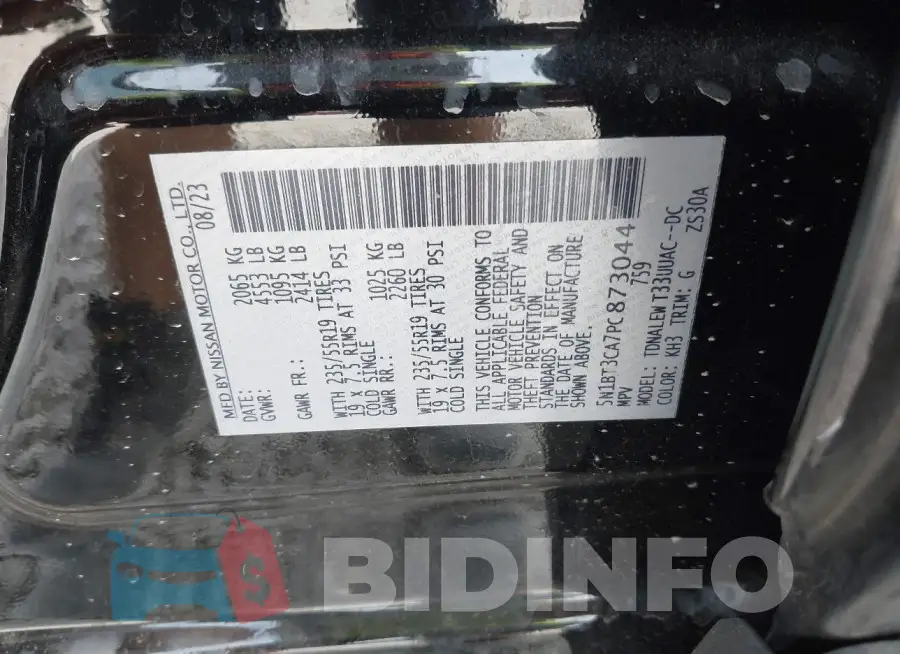 5N1BT3CA7PC873044 Photo# 9