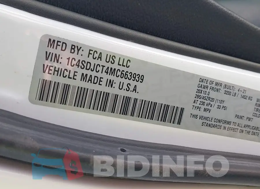1C4SDJCT4MC663939 Photo# 9