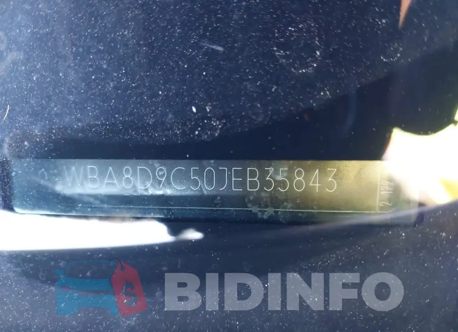 WBA8D9C50JEB35843 Photo# 17