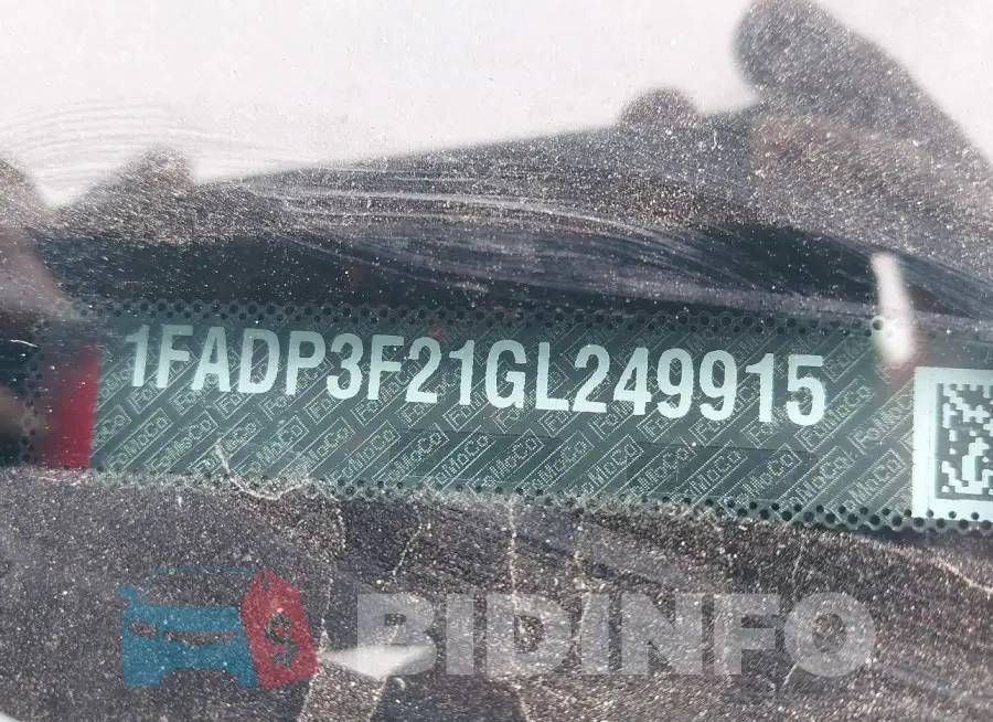 1FADP3F21GL249915 Photo# 9