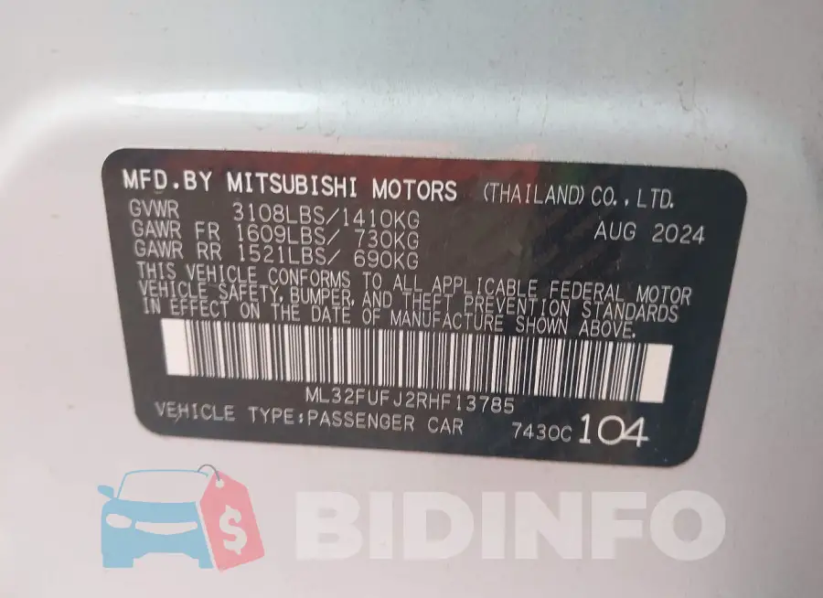 ML32FUFJ2RHF13785 Photo# 9