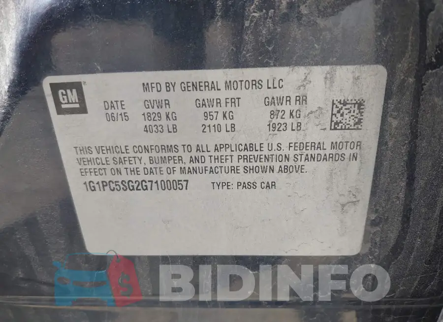 1G1PC5SG2G7100057 Photo# 9