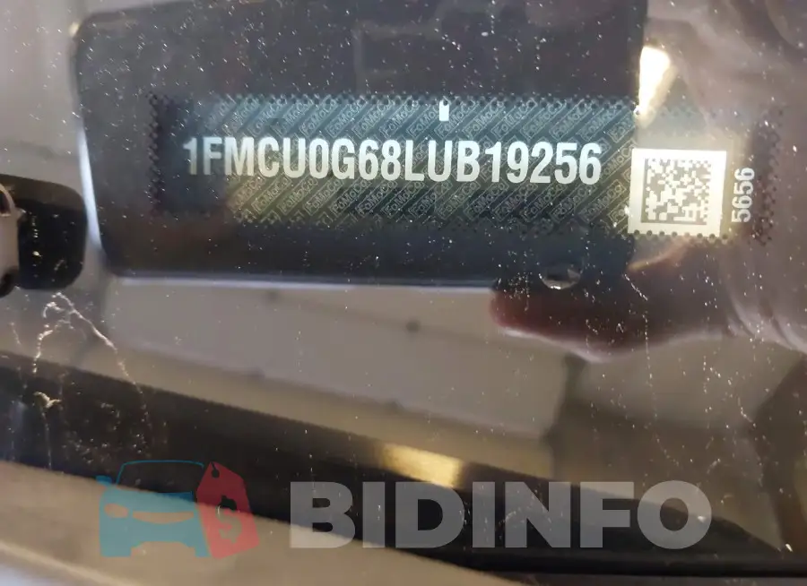 1FMCU0G68LUB19256 Photo# 9