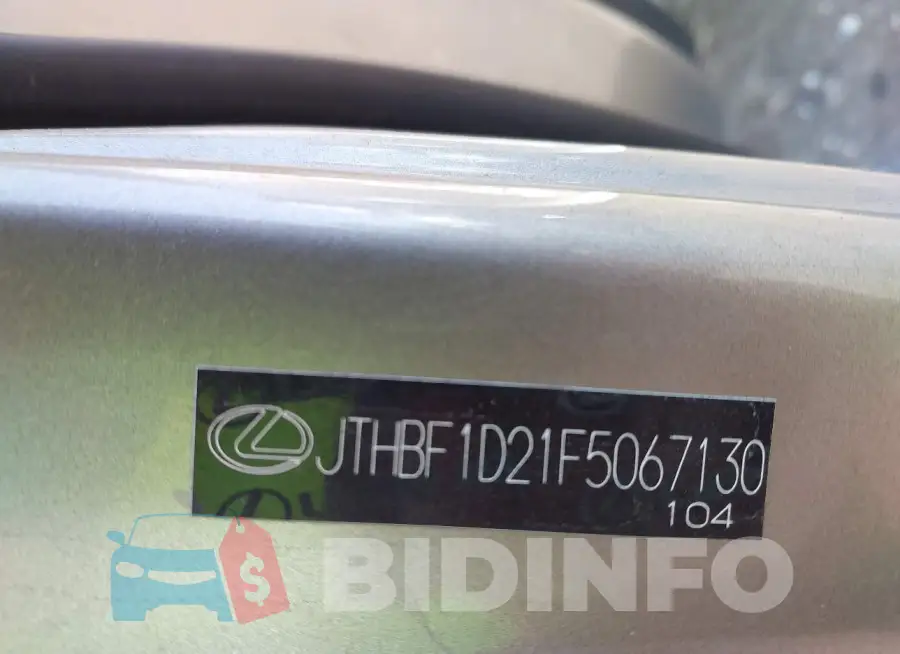 JTHBF1D21F5067130 Photo# 8