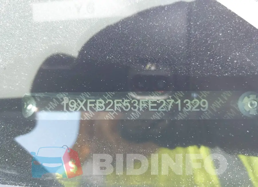 19XFB2F53FE271329 Photo# 9