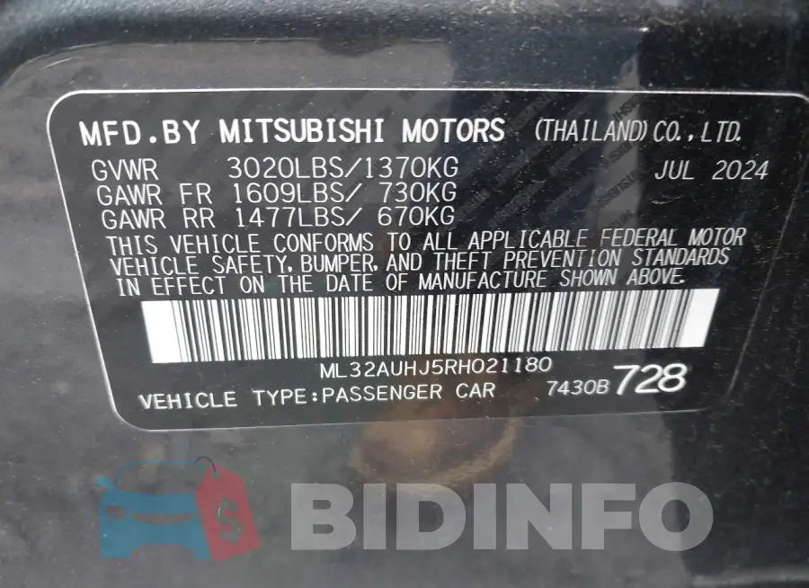 ML32AUHJ5RH021180 Photo# 9