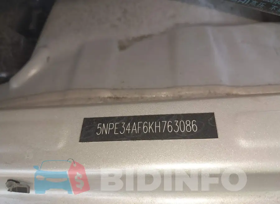 5NPE34AF6KH763086 Photo# 9