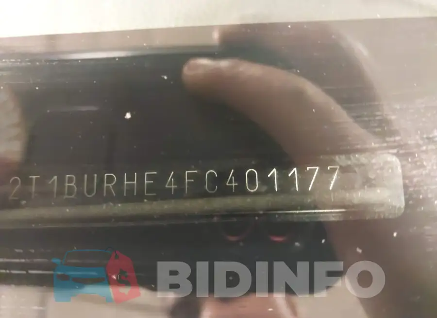 2T1BURHE4FC401177 Photo# 9