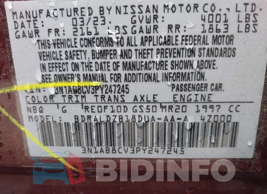 3N1AB8CV3PY247245 Photo# 9