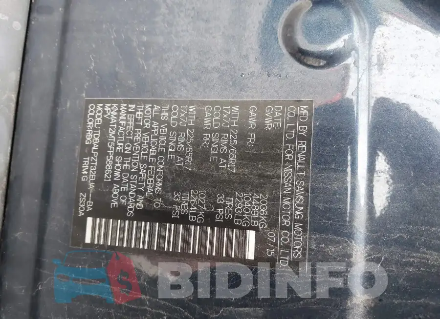 KNMAT2MT5FP588621 Photo# 9