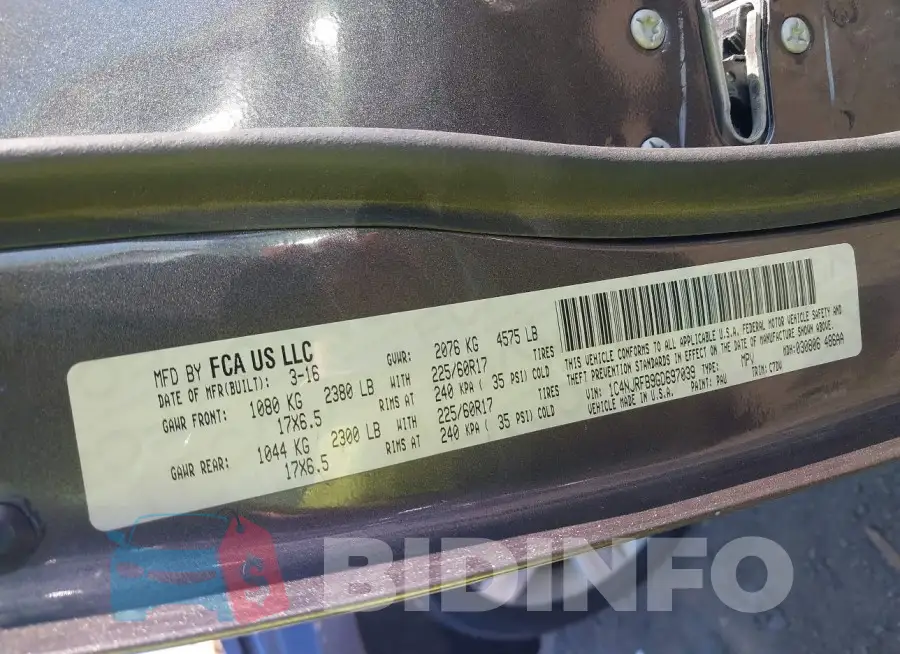 1C4NJRFB9GD697039 Photo# 9