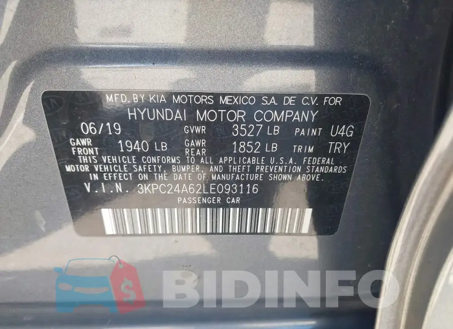 3KPC24A62LE093116 Photo# 16