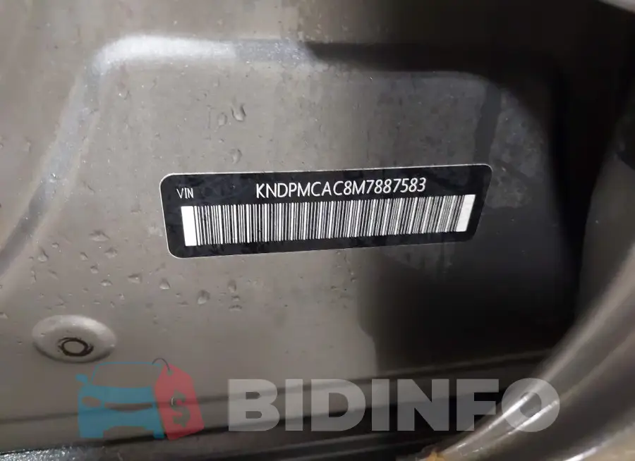 KNDPMCAC8M7887583 Photo# 9 KNDPMCAC8M7887583 Photo# 9