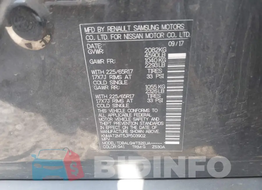 KNMAT2MT5JP503902 Photo# 9