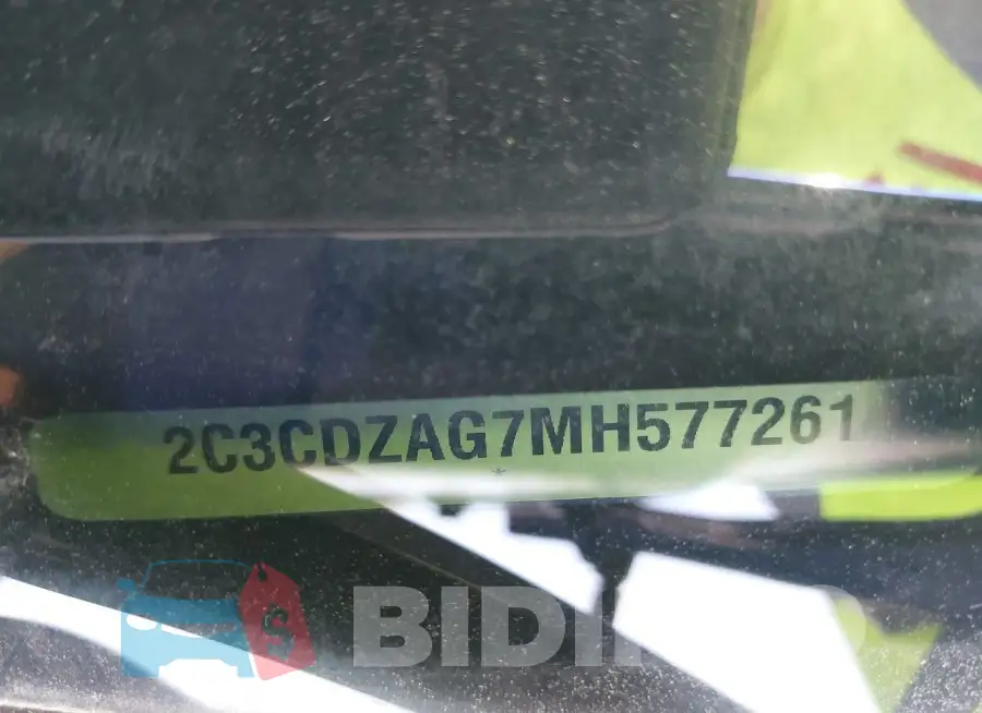 2C3CDZAG7MH577261 Photo# 9
