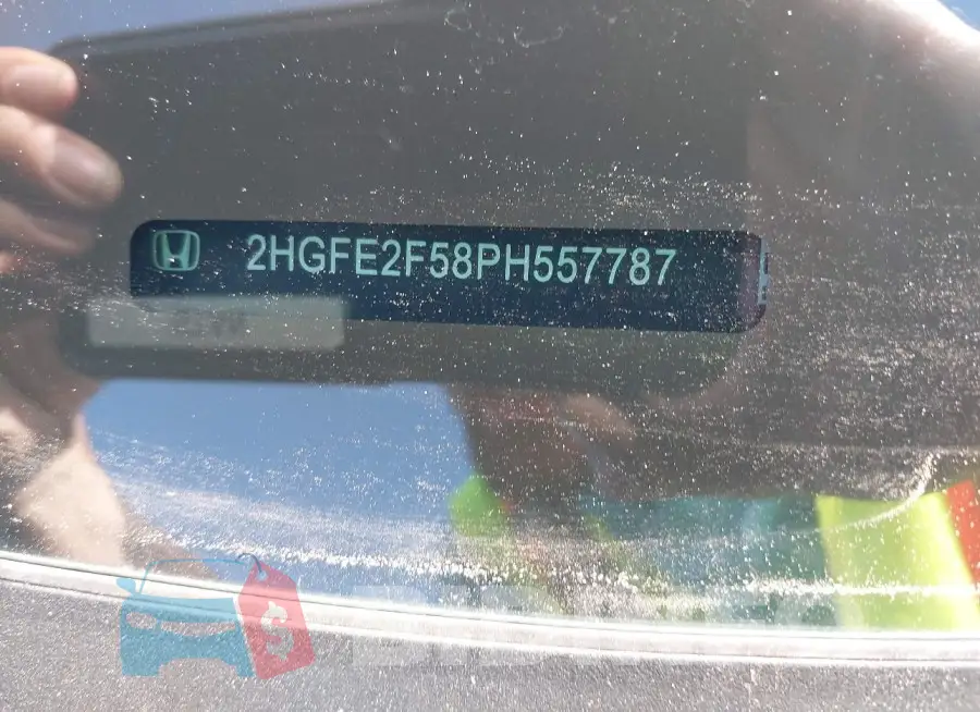 2HGFE2F58PH557787 Photo# 9