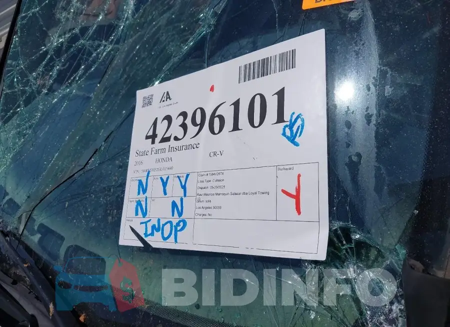 5J6RM3H52GL015440 Photo# 13