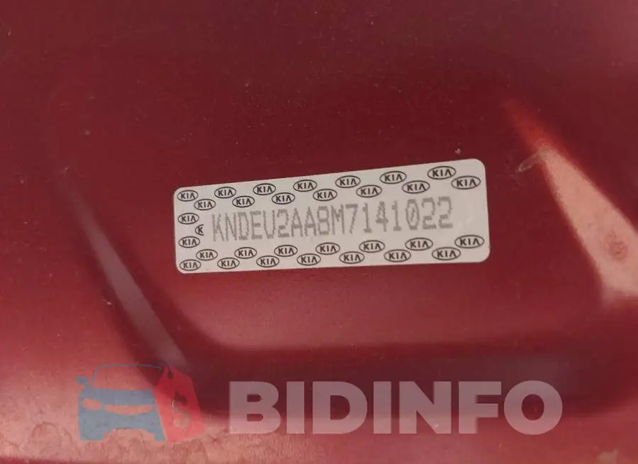 KNDEU2AA8M7141022 Photo# 9