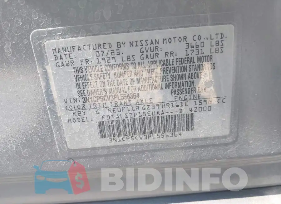 3N1CP5CV3PL556364 Photo# 9