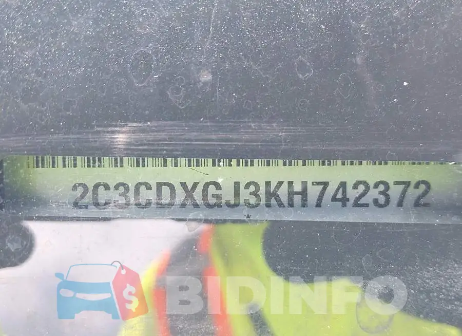 2C3CDXGJ3KH742372 Photo# 9