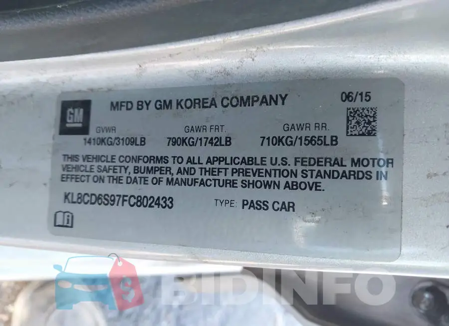 KL8CD6S97FC802433 Photo# 9
