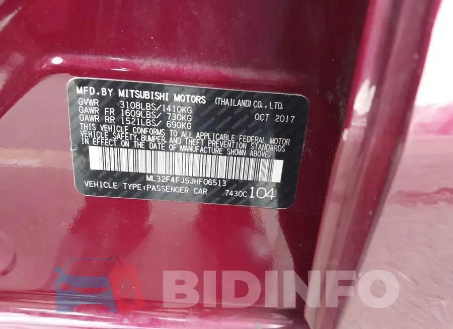 ML32F4FJ5JHF06513 Photo# 9