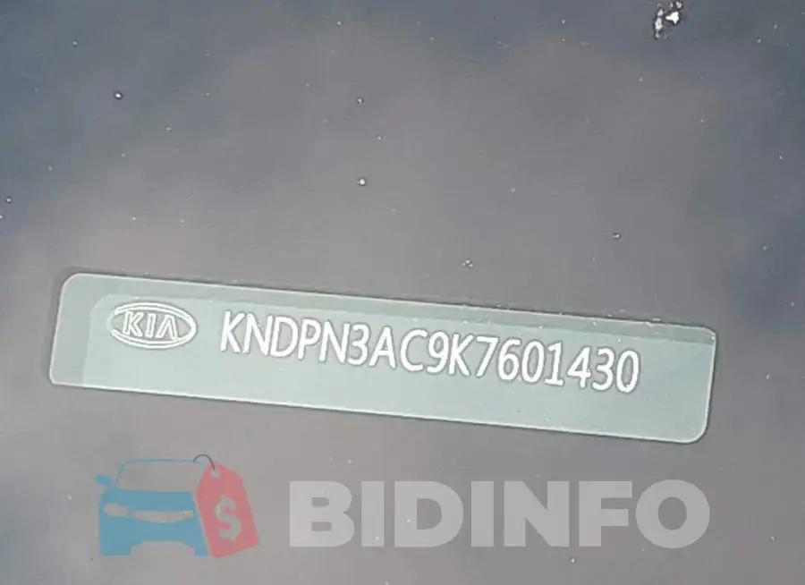 KNDPN3AC9K7601430 Photo# 9