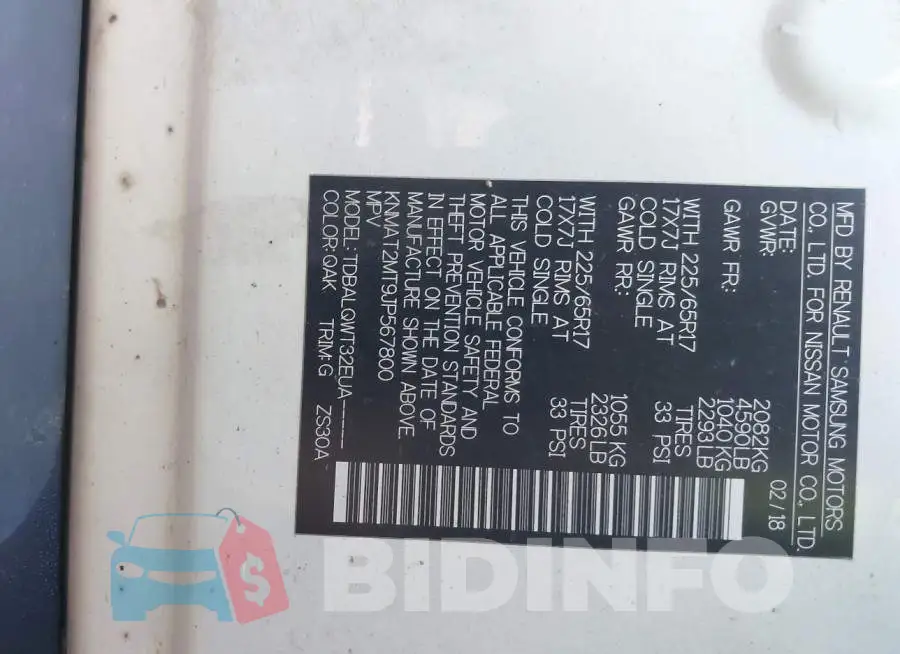 KNMAT2MT9JP567800 Photo# 9
