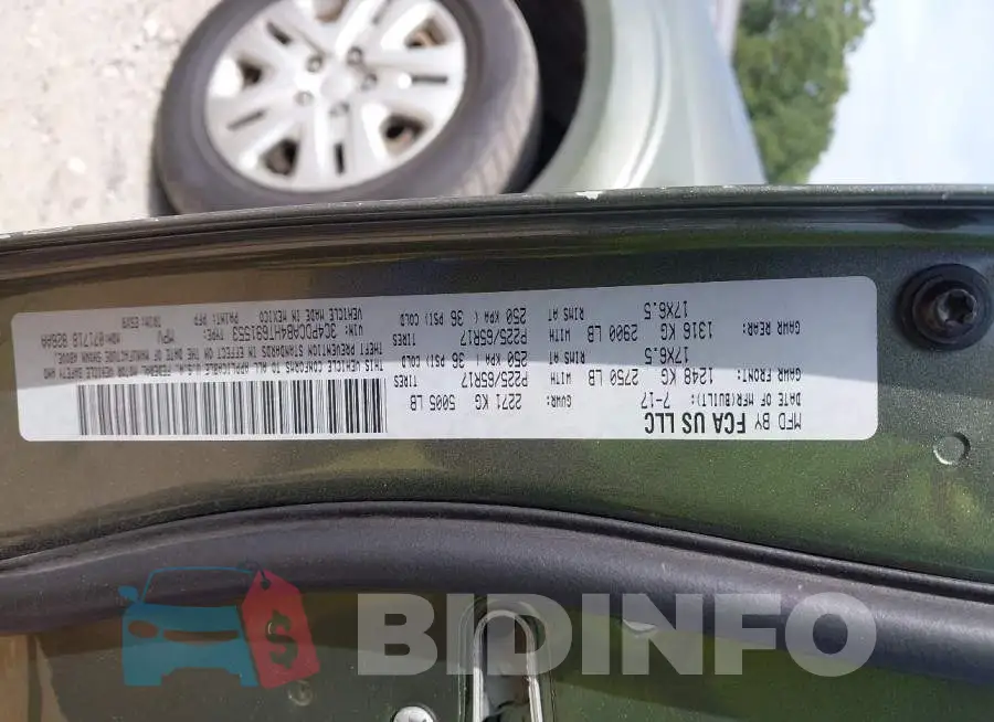 3C4PDCAB4HT691553 Photo# 9