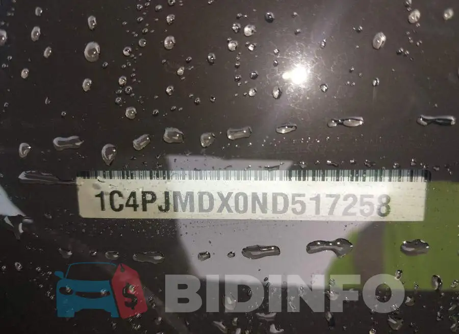 1C4PJMDX0ND517258 Photo# 17