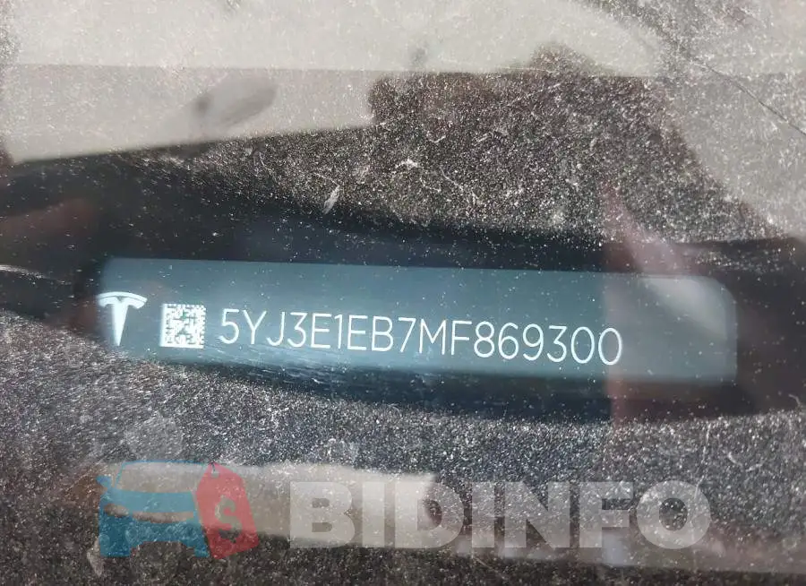 5YJ3E1EB7MF869300 Photo# 9