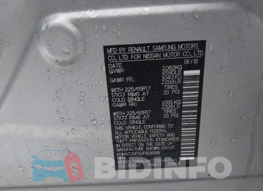 KNMAT2MT9JP606918 Photo# 9
