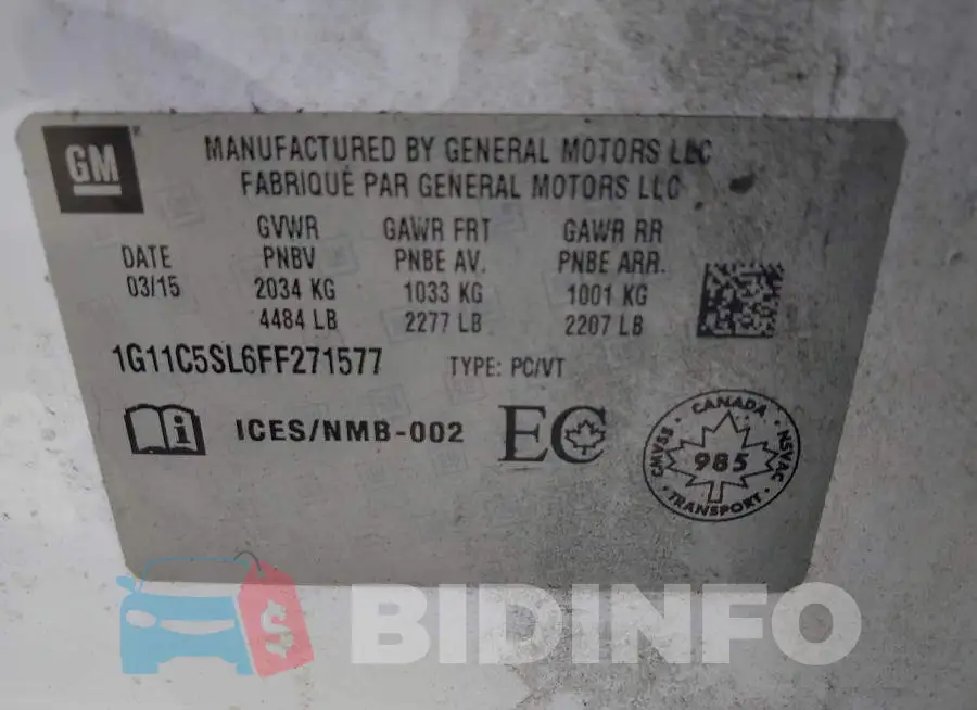 1G11C5SL6FF271577 Photo# 9