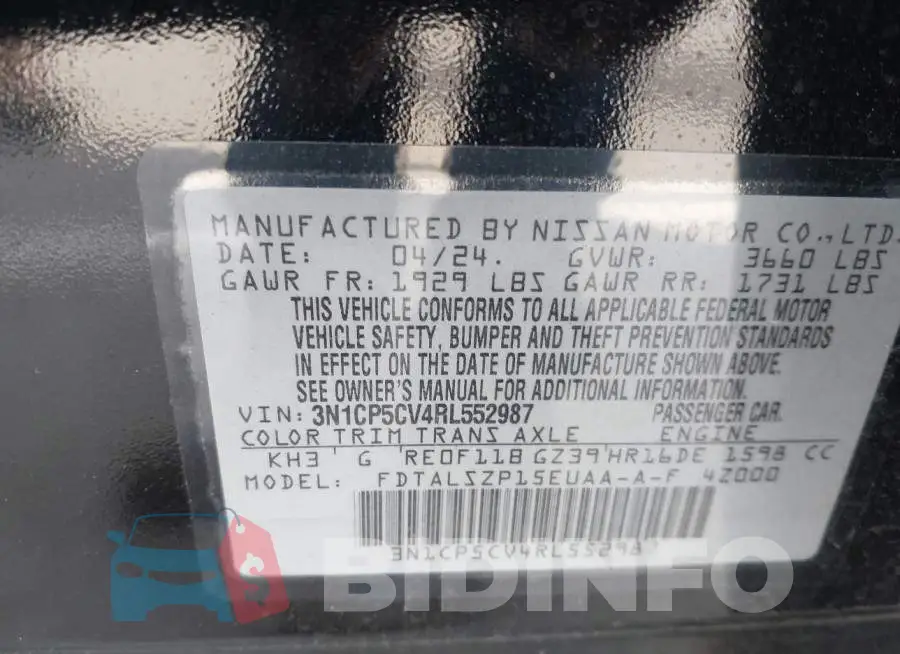 3N1CP5CV4RL552987 Photo# 9