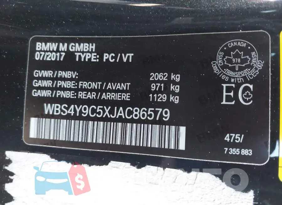 WBS4Y9C5XJAC86579 Photo# 9