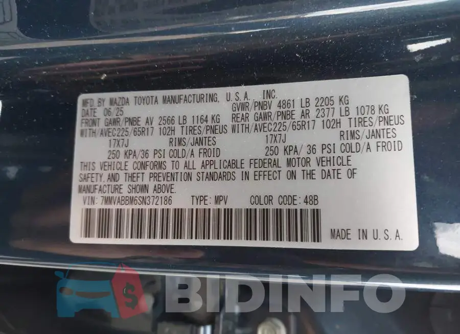 7MMVABBM6SN372186 Photo# 9