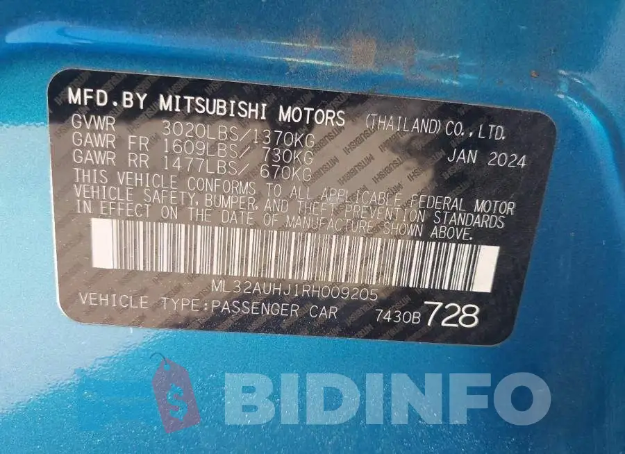 ML32AUHJ1RH009205 Photo# 9