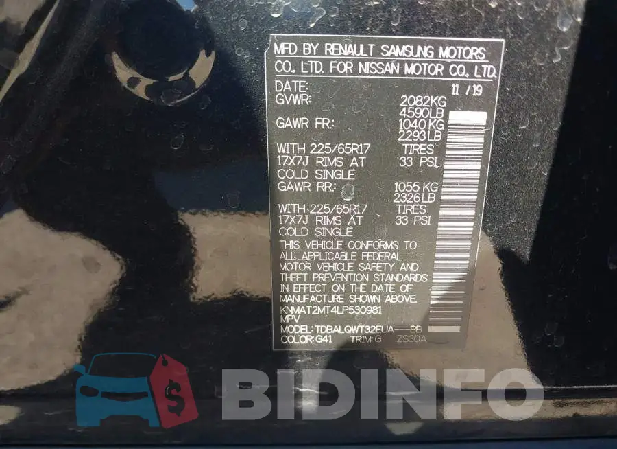KNMAT2MT4LP530981 Photo# 9