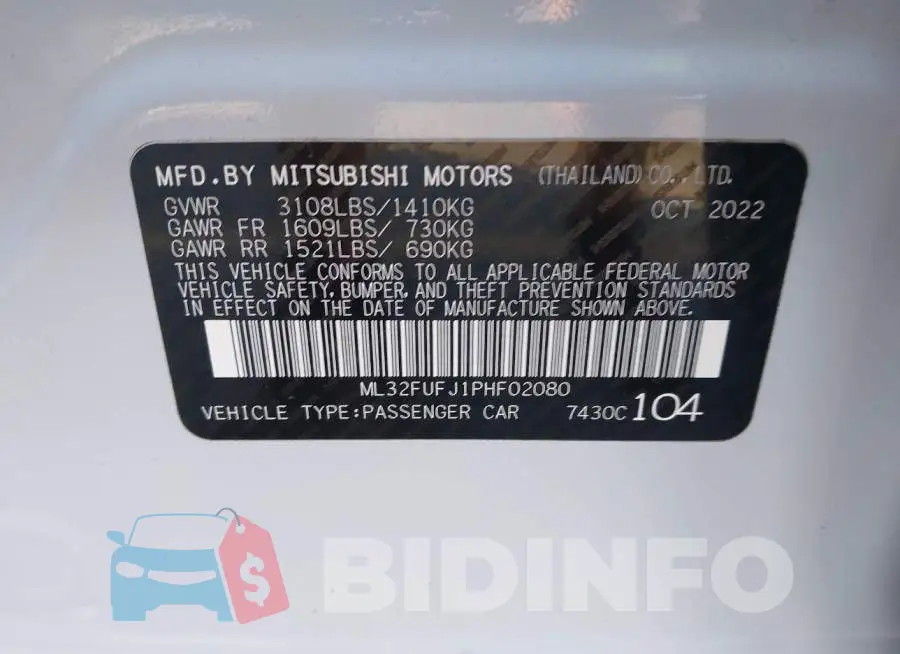 ML32FUFJ1PHF02080 Photo# 9