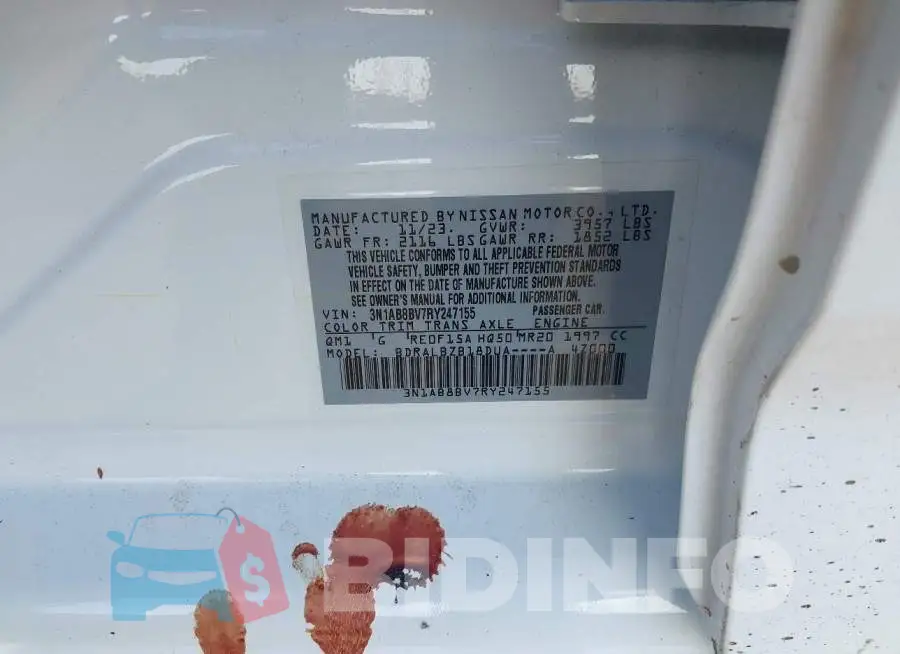 3N1AB8BV7RY247155 Photo# 9