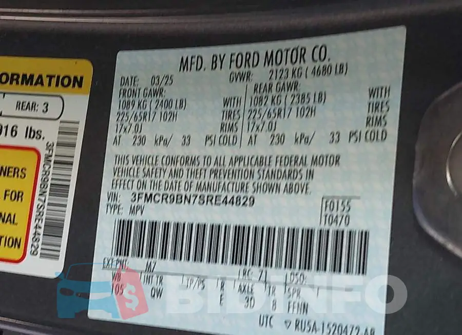 3FMCR9BN7SRE44829 Photo# 9
