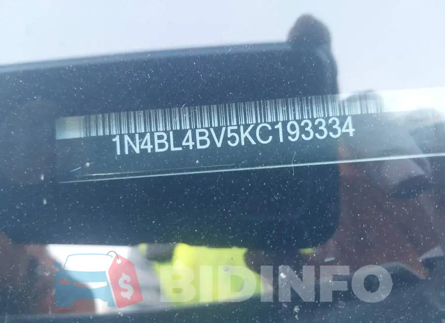 1N4BL4BV5KC193334 Photo# 9