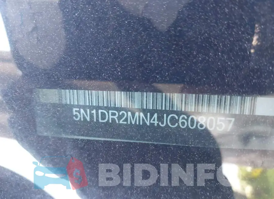 5N1DR2MN4JC608057 Photo# 9