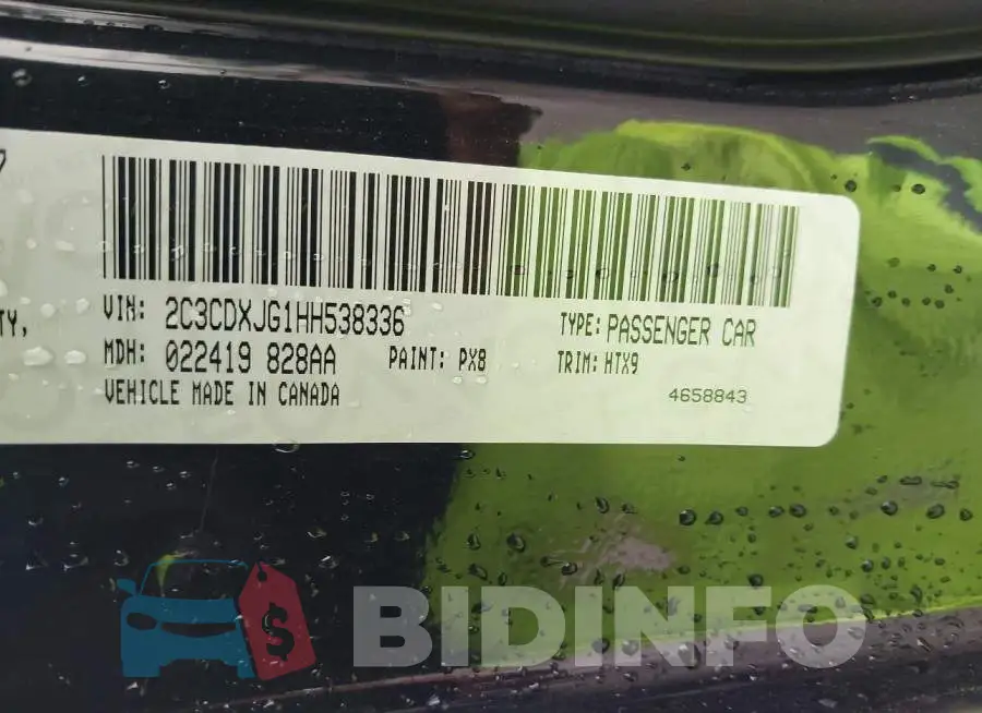 2C3CDXJG1HH538336 Photo# 9