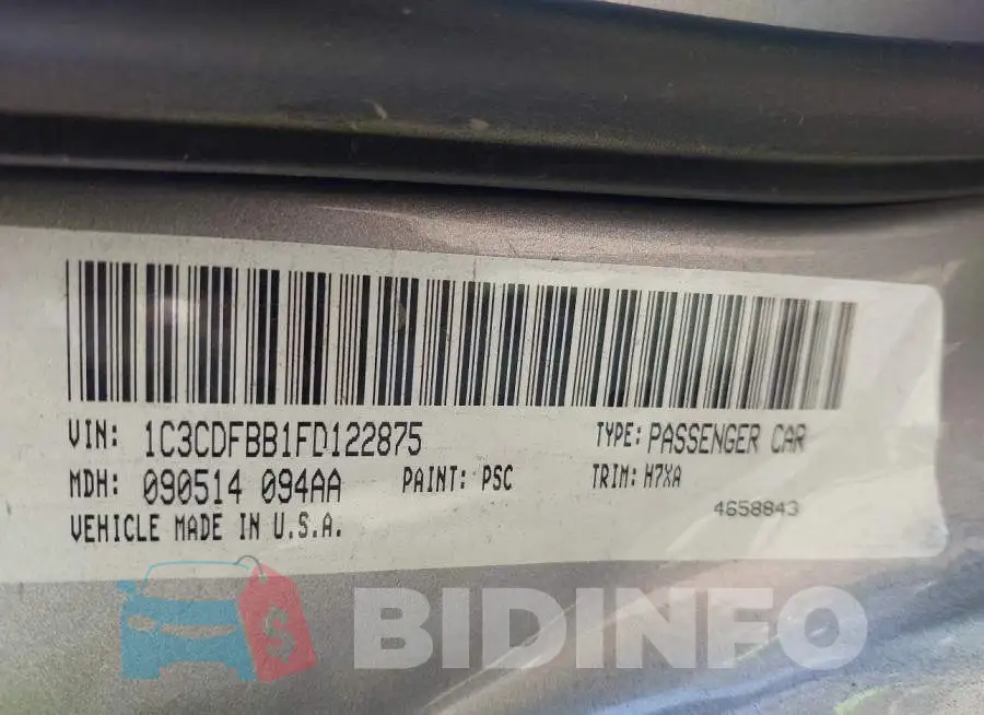 1C3CDFBB1FD122875 Photo# 9